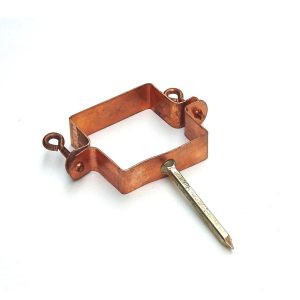 Scharnierpenbeugel KOPER 80x80mm