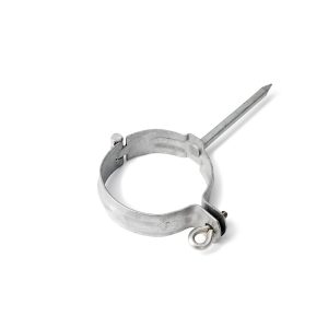 scharnierbeugel met pen gegalvaniseerd rond