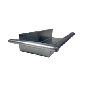 bakgoot met kopschot met kraal links